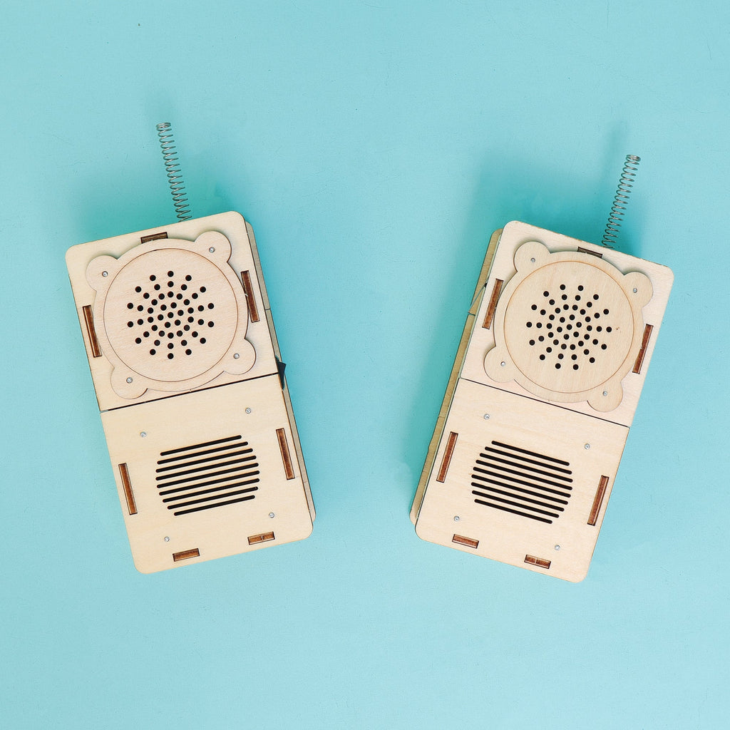 Build & Learn Walkie Talkie STEM Kit