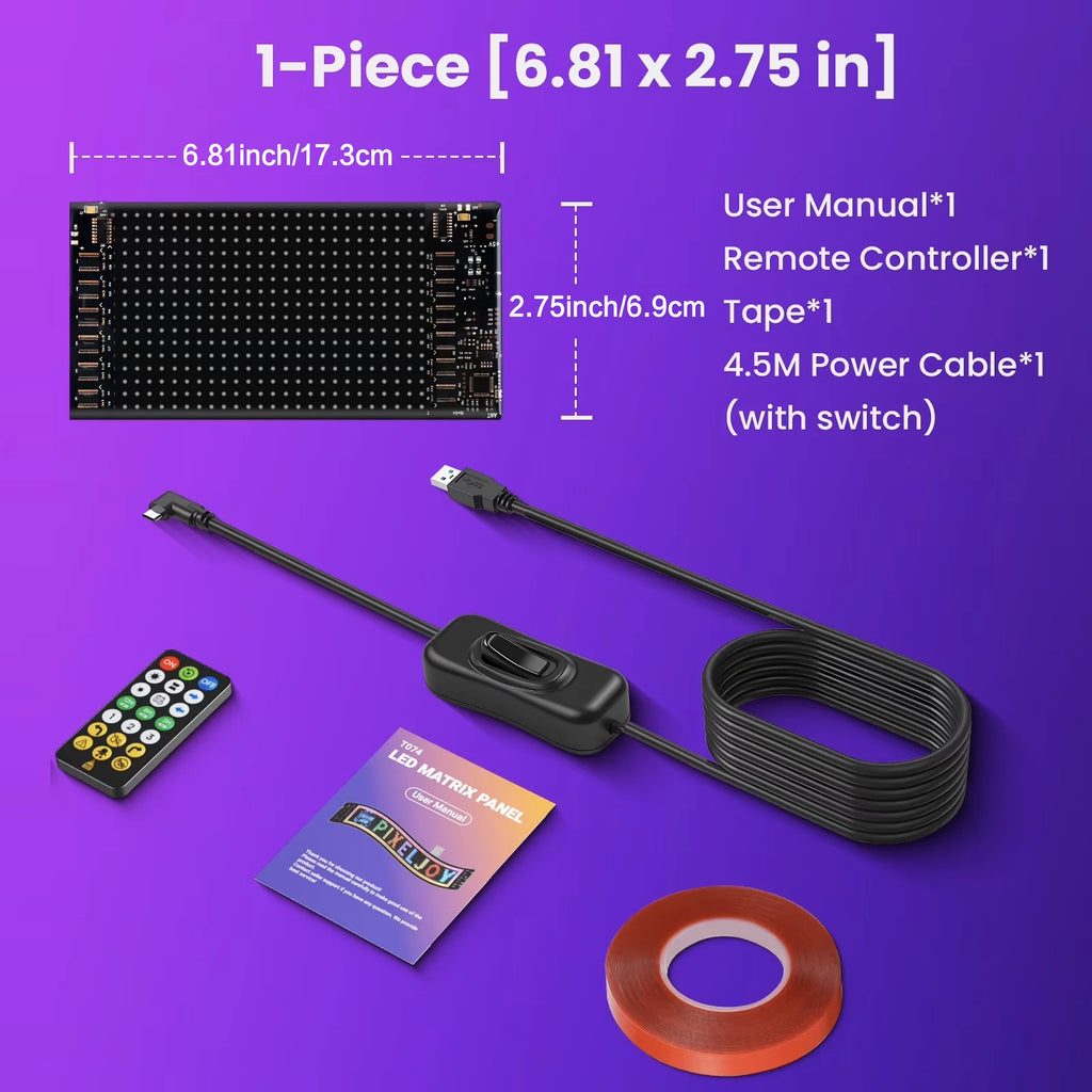 Customizable Pixel Screen (Remote+App)