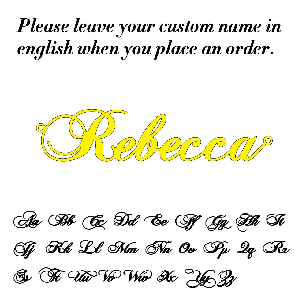 Custom Name Necklace