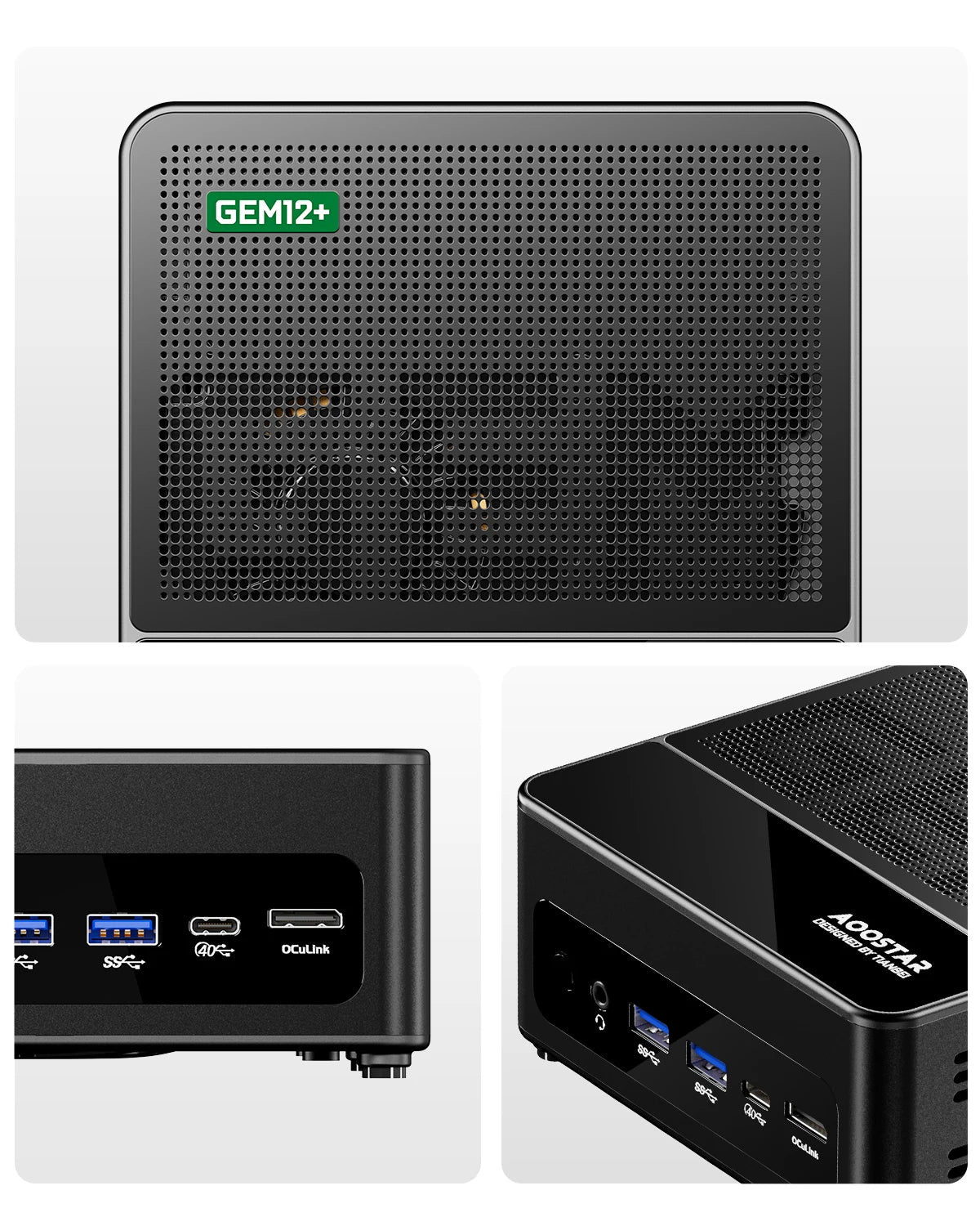 AOOSTAR GEM12+ Mini Gaming PC