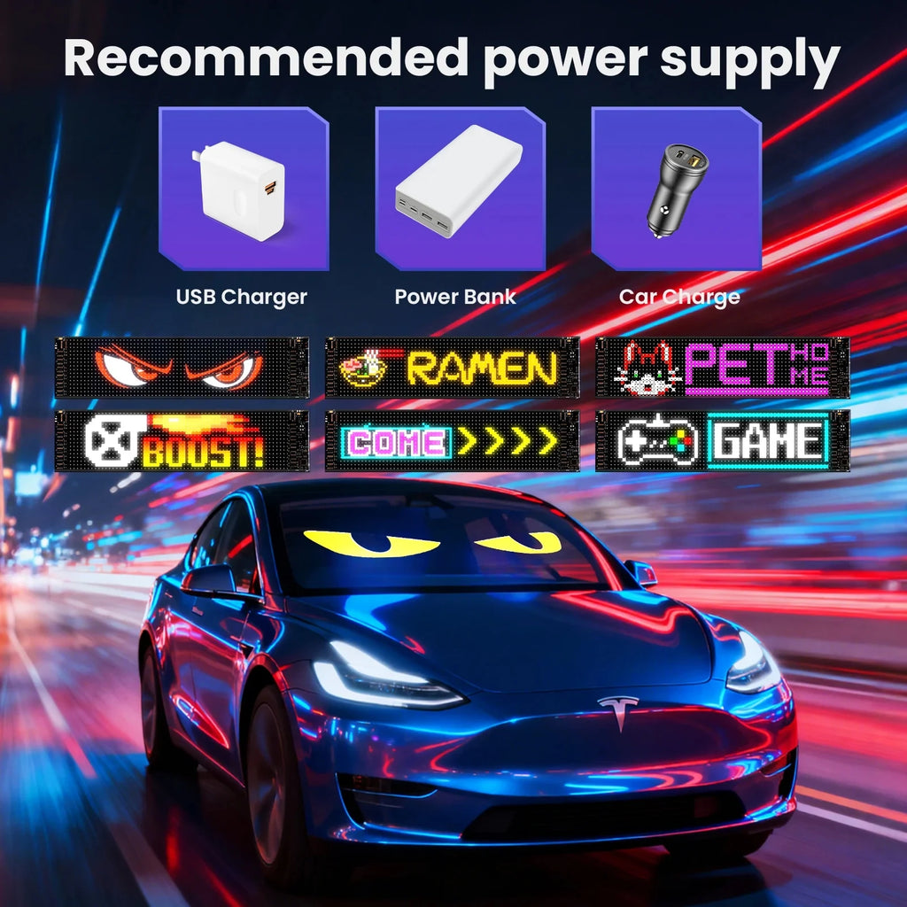 Customizable Pixel Screen (Remote+App)